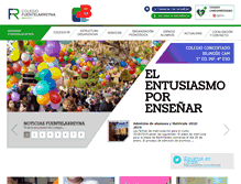 Tablet Screenshot of colegiofuentelarreyna.org